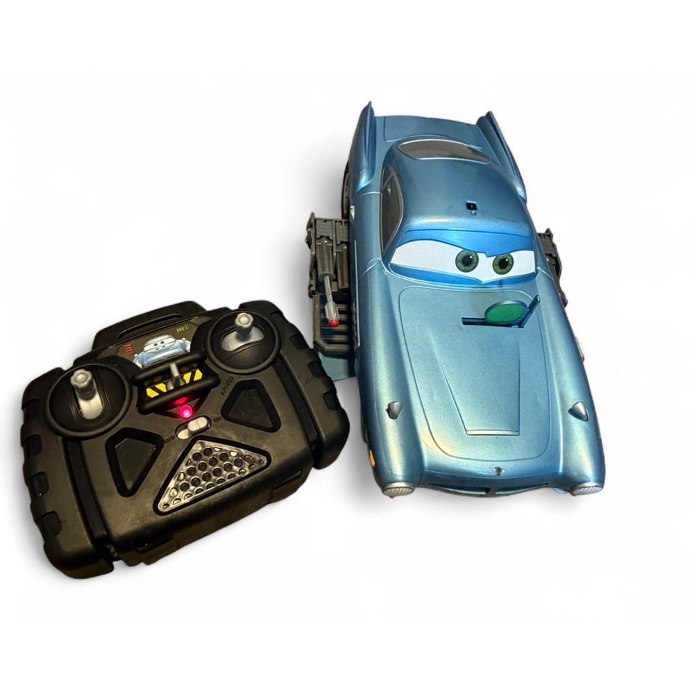 Disney Pixar Cars Finn McMissile Remote Control RC Car Toy Mattel 2011 Air Hogs
